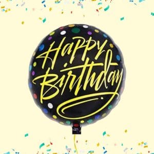 Ballon happy birthday